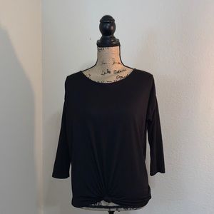 Black Knot Blouse